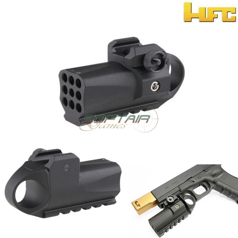 Lanciagranate A Gas Short Black Hfc (hfc-hg-138)