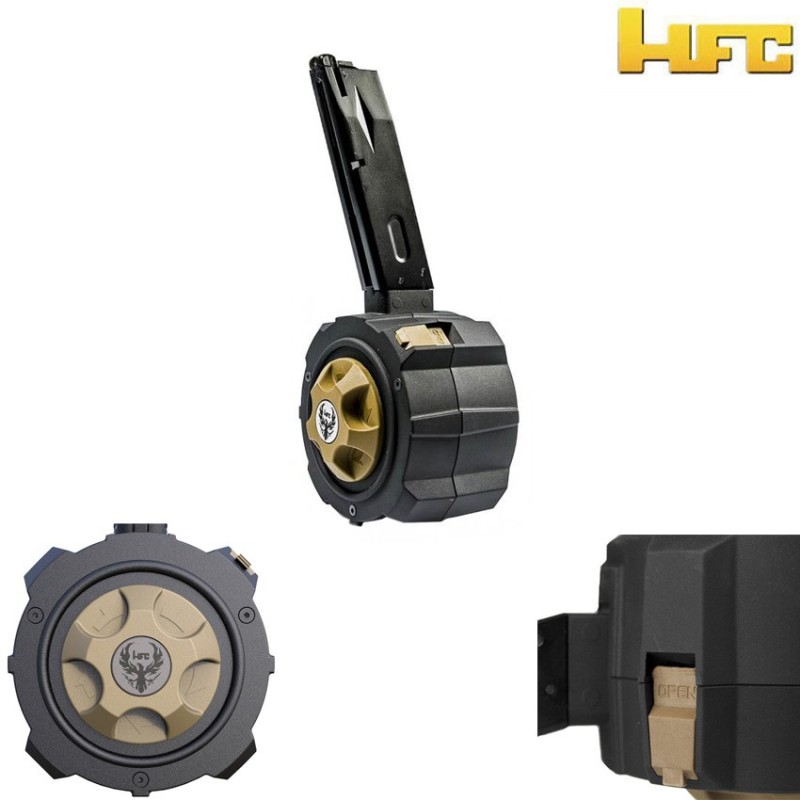M9 Gas Drum Magazine Hfc (hfc-hd-002b) M9 Gas Drum Magazine Hfc (hfc-hd-002b)