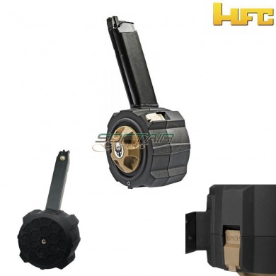 Caricatore Drum Per Glock G17/g18 Gas Hfc (hfc-hd-001b)