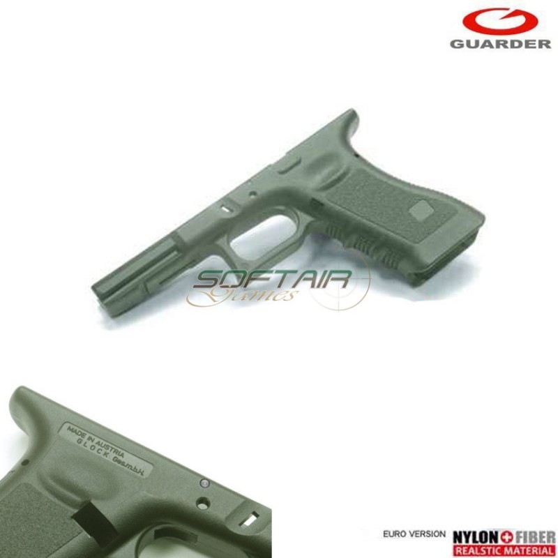 Eu Version Frame Olive Drab For Glock Marui 17/18 Guarder (glk-100-od)