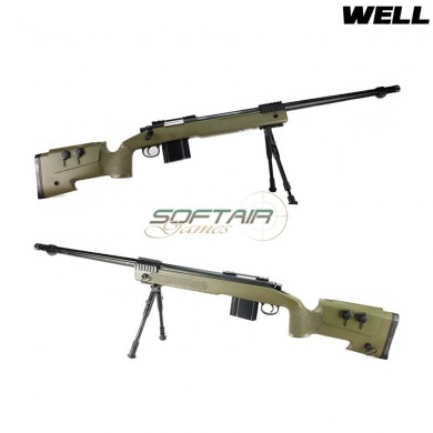 Fucile A Molla Sniper M40a5 Type Olive Drab Well (mb4416v)