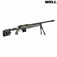 Fucile A Molla Sniper Tactical Type 1 Olive Drab Well (mb4415v)