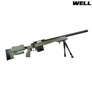 Fucile A Molla Sniper Tactical Type 2 Olive Drab Well (mb4413v) Fucile A Molla Sniper Tactical Type 2 Olive Drab Well (mb4413v)