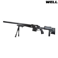 Spring Rifle Sniper Tactical Type 2 Black Well (mb4413b)