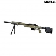 Fucile A Molla Sniper Msr Socom Type Olive Drab Well (mb4410v) Fucile A Molla Sniper Msr Socom Type Olive Drab Well (mb4410v)