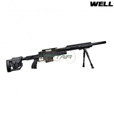 Spring Rifle Sniper Msr Socom Type Black Well (mb4410b)