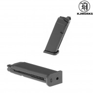 Caricatore A Gas 23bb Black Per Glock Kp17/13 Kjworks (kj-kp-17-m) Caricatore A Gas 23bb Black Per Glock Kp17/13 Kjworks (kj-kp-17-m)