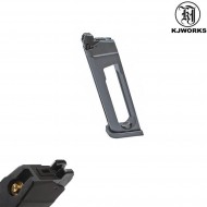 Co2 Magazine 23bb Black Per Glock Kp17/13 Kjworks (kjw-23797) Co2 Magazine 23bb Black Per Glock Kp17/13 Kjworks (kjw-23797)