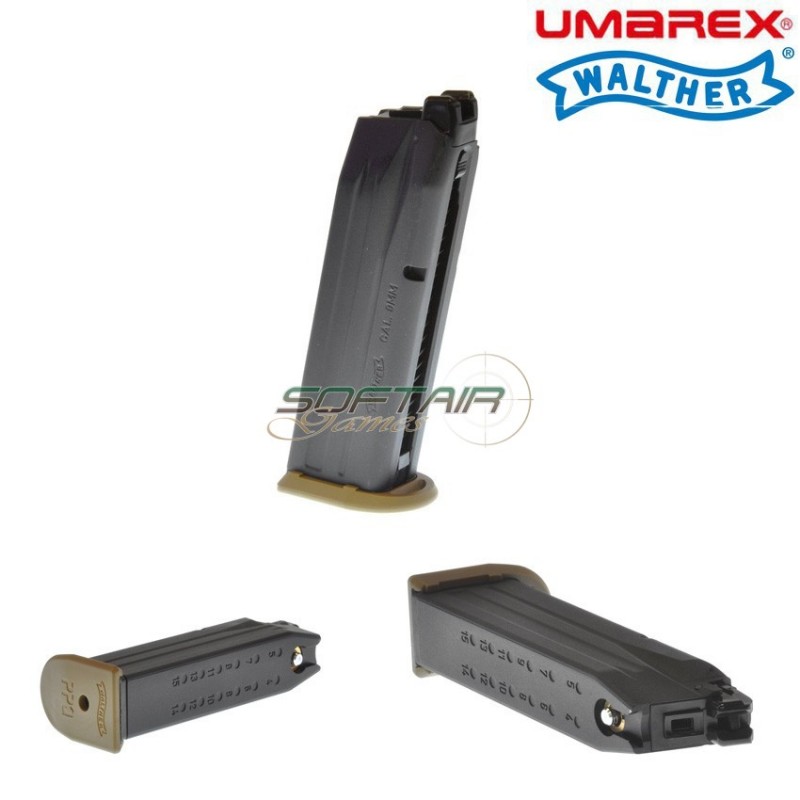Caricatore A Gas Per Walther Ppq 22bb Tan Umarex (um9-mag-ppq-tn) Caricatore A Gas Per Walther Ppq 22bb Tan Umarex (um9-mag-ppq-tn)