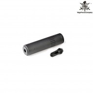 Spegnifiamma & Silenziatore Aac Type Black Mk16 Sd Vfc (vf9-ssmk16bk01)