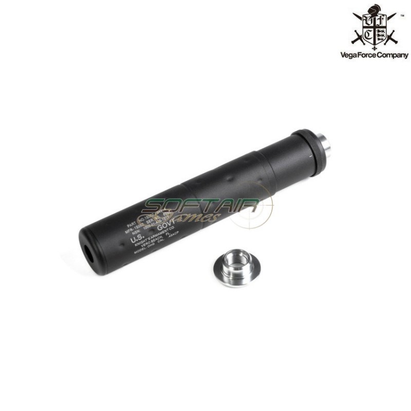 Silenziatore Kac Type Mk23 Socom Black Vfc (vf9-ssohg01)