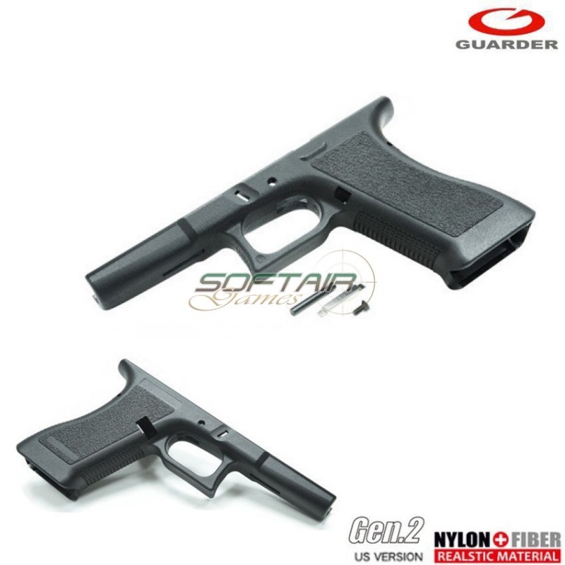 Guscio Black Us Version Gen.2 Per Glock Marui 17/22/34 Guarder (glk-199-bk)