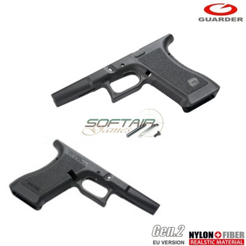 Guscio Black Eu Version Gen.2 Per Glock Marui 17/22/34 Guarder (glk-200-bk)