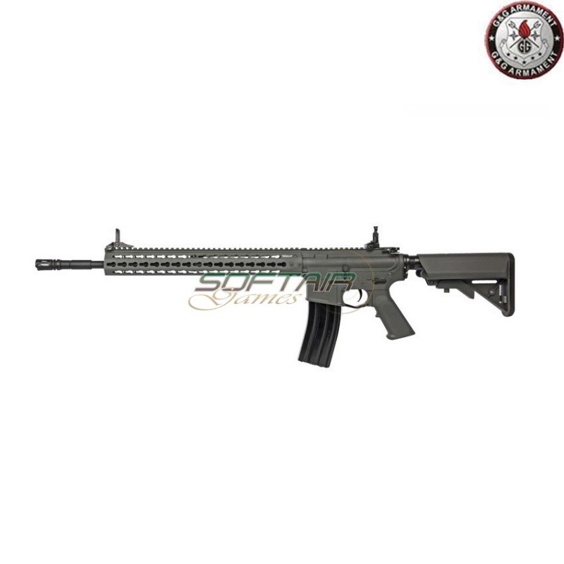Fucile Elettrico Cm15 Kr-apr Battleship Grey 14.5" Keymod G&g (gg-cm15krapr-gry)