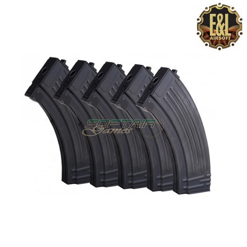 Set 5 Mid-cap Metal 120bb For Ak47 E&l (el-009733)