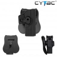 Rigid Right Holster For We/kjw/tm Glock Cytac (cy-gag-bk)
