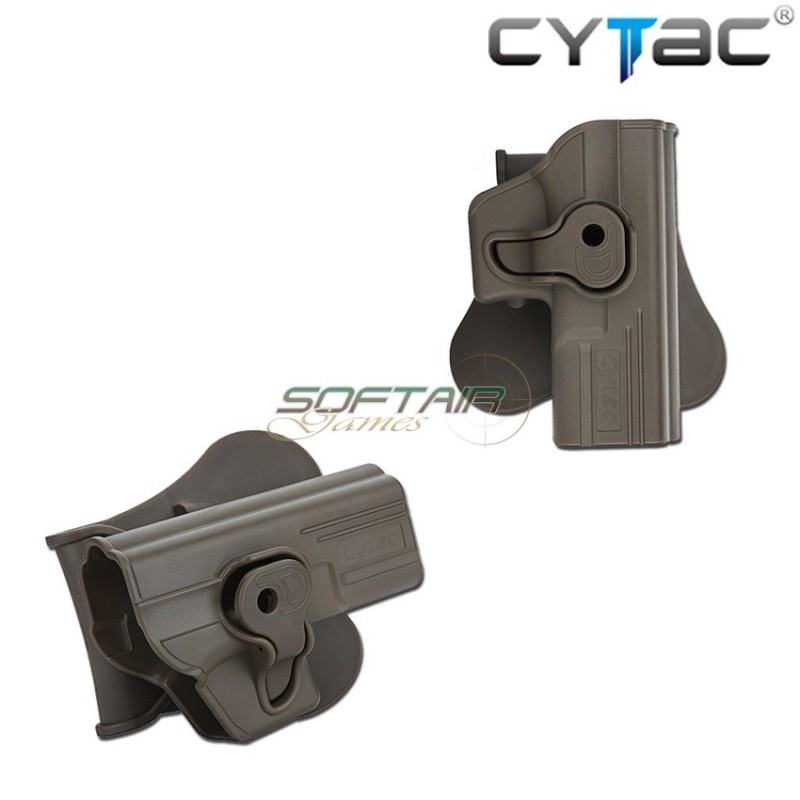 Fondina Rigida Destra Fde Per We/kjw/tm Glock Cytac (cy-gag-fde)