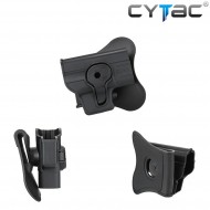 Fondina Rigida Destra Black Per Springfield Xd9 & Xd40 Cytac (cy-xd40g2)