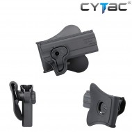 Fondina Rigida Destra Black Per Colt 1911-3 Cytac (cy-1911/3g2)