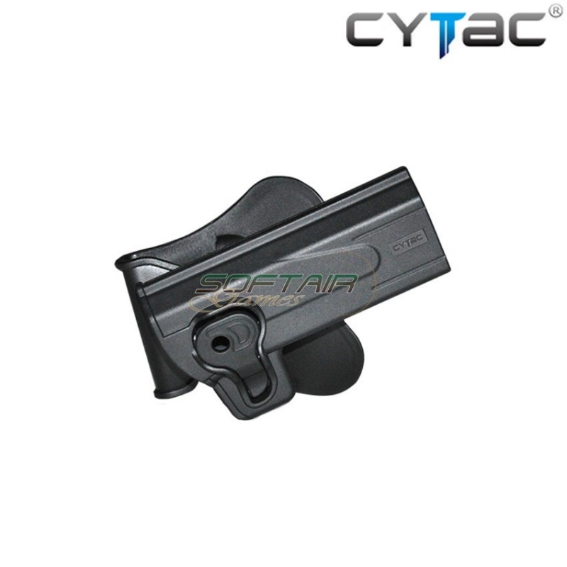 Fondina Rigida Destra Black Per Hi-capa Cytac (cy-hcp-bk)