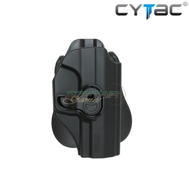 Fondina Rigida Destra Black Per P99 Cytac (cy-p99g2)