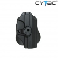 Fondina Rigida Destra Black Per P99 Cytac (cy-p99g2)