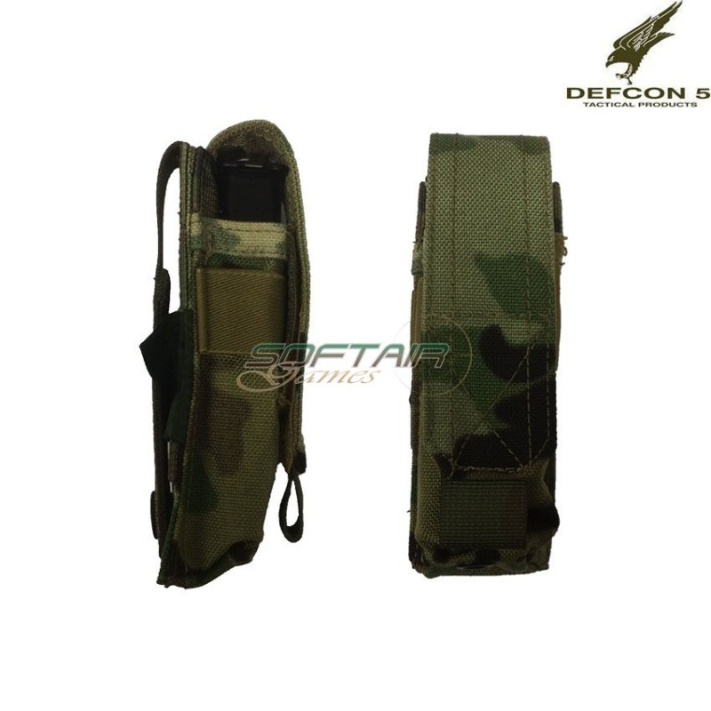 Tasca Singola Pistola 9 Mm Multicam Defcon 5 (d5-pm01-mc)