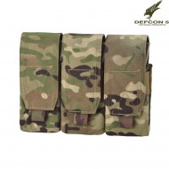 Triple 6 Magazine Pounch Multicam Defcon 5 (d5-m4ak3-mc)