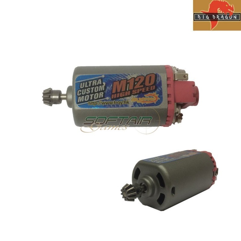 Motore Ultra Custom M120 Albero Corto High Speed Big Dragon (bd1308) Motore Ultra Custom M120 Albero Corto High Speed Big Dragon (bd1308)