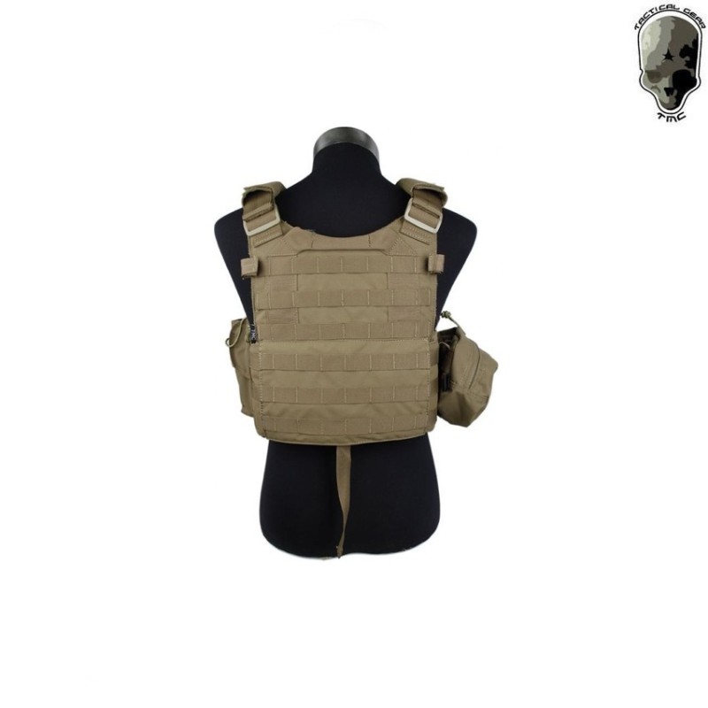 Plate Carrier Full Set Vest Lbt 6094a Style Coyote Tmc (tmc-1893-cb)