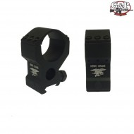 Anello Nswc Crane Rinforzato Per Ottica 30mm G&p (gp248b)