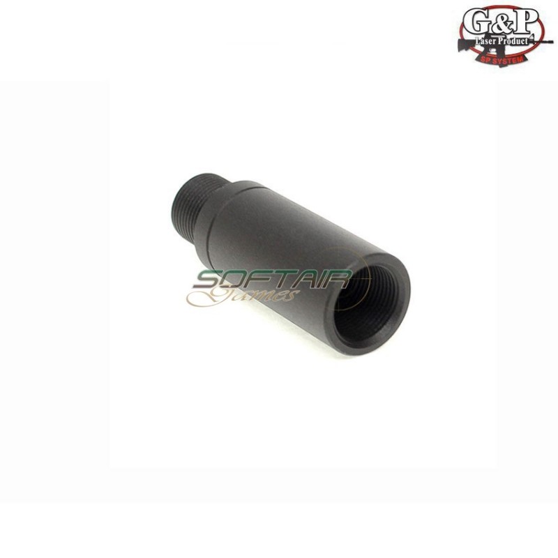 150mm Black Extension Barrel For Aeg G&p (gp-brl062l) 150mm Black Extension Barrel For Aeg G&p (gp-brl062l)