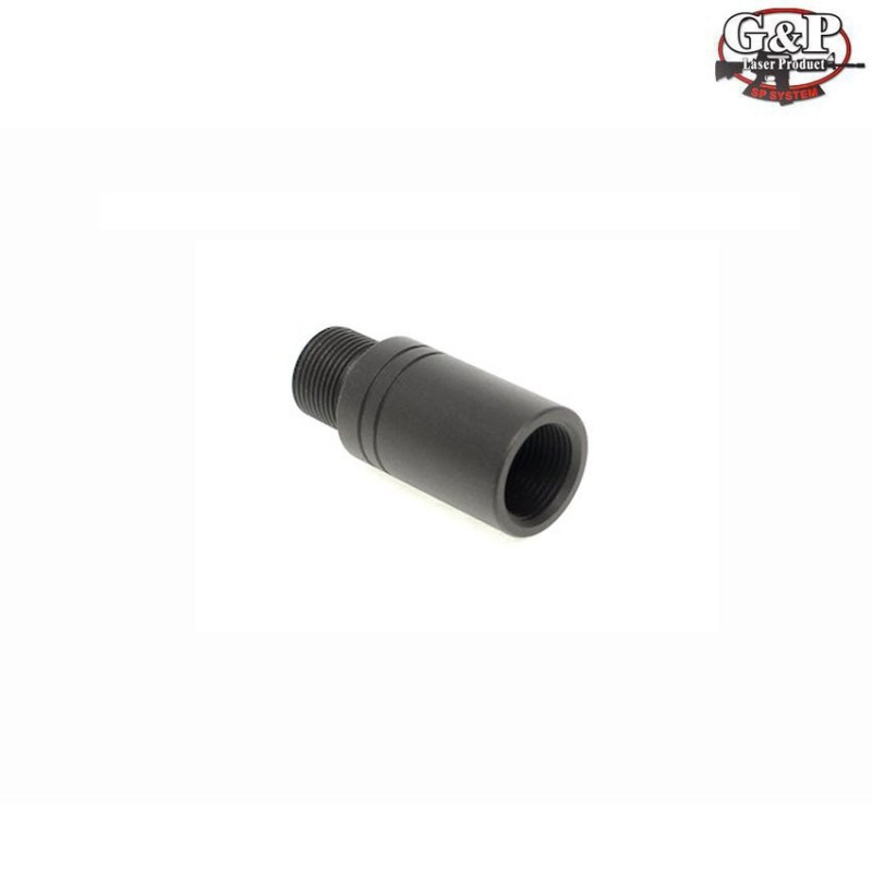 140mm Black Extension Barrel  For Aeg G&p (gp-brl063m)