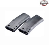 Set 2 Caricatori Troy Neri Maggiorati 340 Bb M4/m16 G&p (gp-mag005bk)
