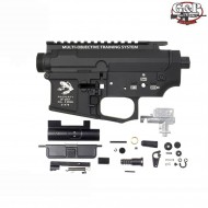 Body Skull Frog Mot Completo In Metallo Per M4/m16 G&p (gp-meb020bk)