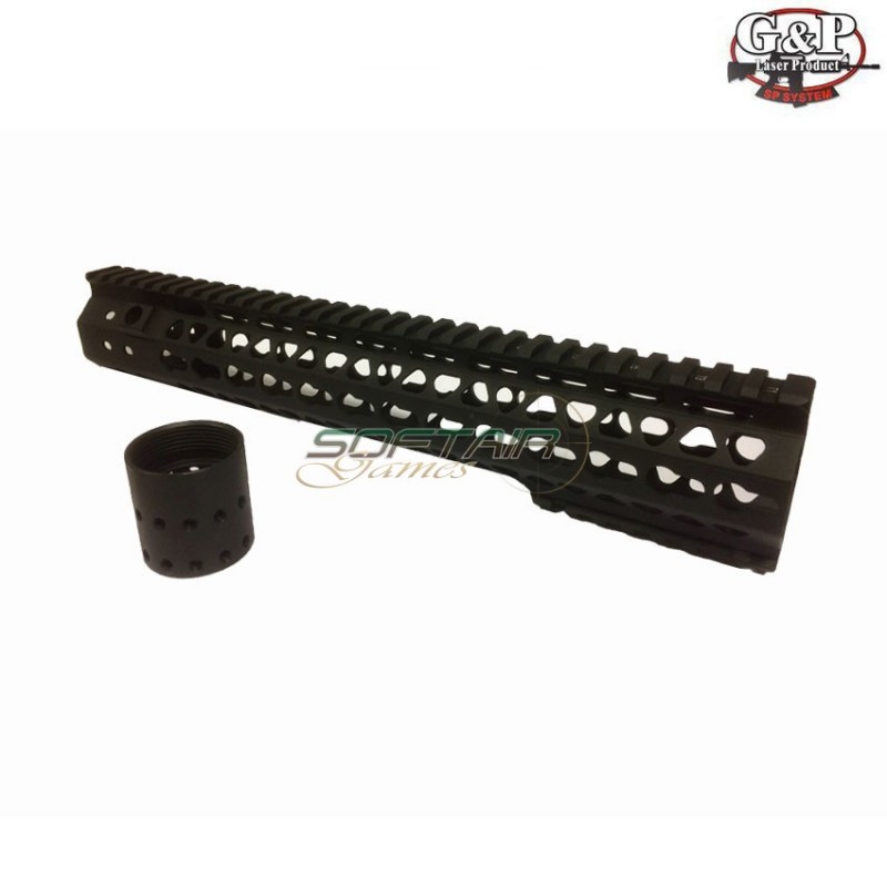 Ris Keymod 12.50" Black M4/m16 G&p (gp-key008g)
