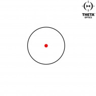 Dot Sight 1x30 Reflex Black Theta Optics (tho-10-007855)