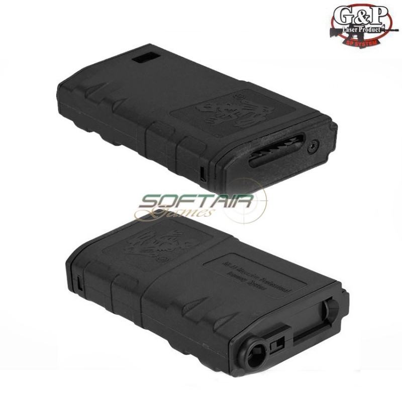 Caricatore Skull P-mag Nero Maggiorato 140 Bb M4/m16 G&p (gp-mag011bk/p)