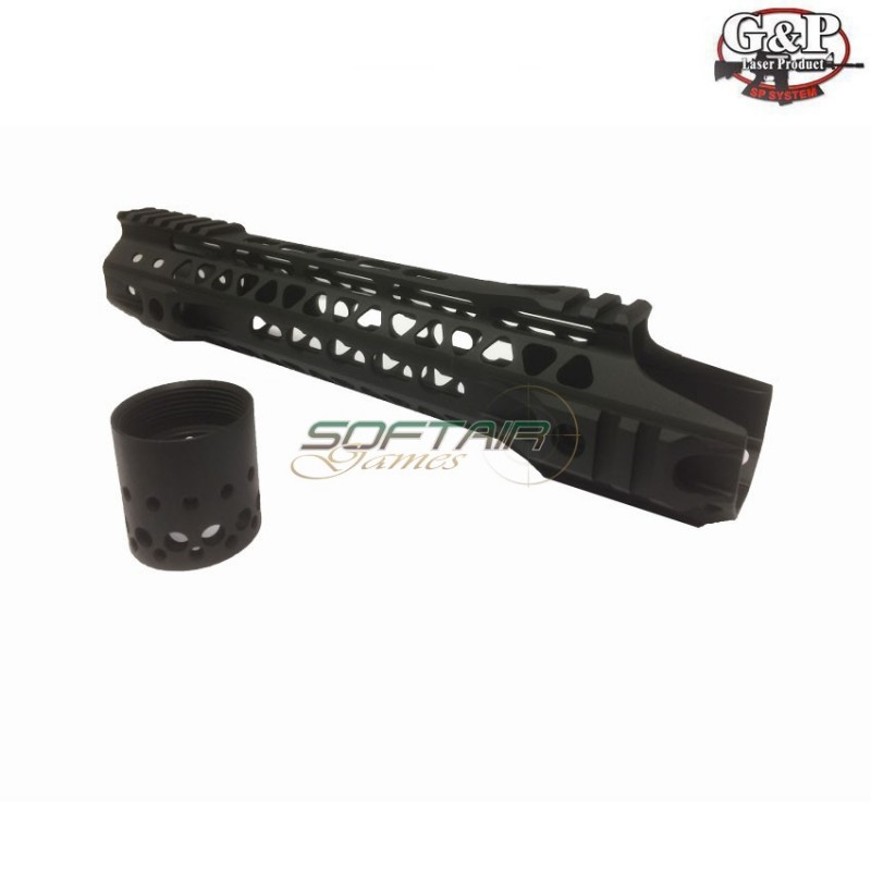 Black 12.5" Mots Ii (upper Cut) Keymod Ris M4/m16 G&p (gp-key025b) Black 12.5" Mots Ii (upper Cut) Keymod Ris M4/m16 G&p (gp-key025b)