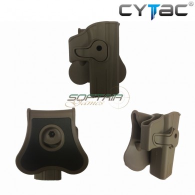 Rigid Right Holster Fde For Cz P-07 & P-09 Cytac (cy-p07-fde)