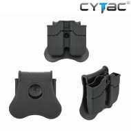 Porta Caricatori Doppio Rigido Black Per 1911 Cytac (cy-mp-1911)