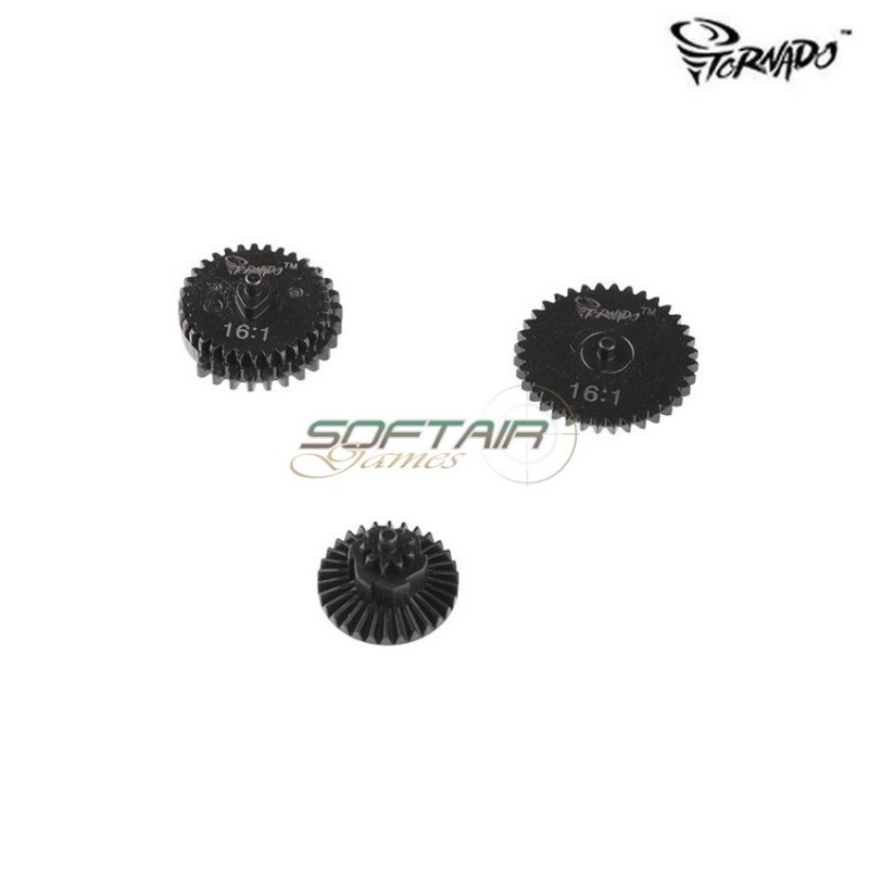 Set Ingranaggi 16:1 High Speed Tornado (tor-08-020257) Set Ingranaggi 16:1 High Speed Tornado (tor-08-020257)