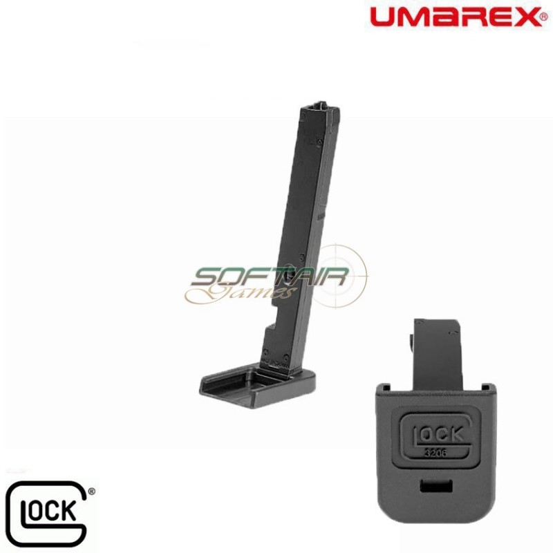 Caricatore 11bb A Co2 Per  Glock 19 Gen.3 Black Umarex (um-2.6418.1)