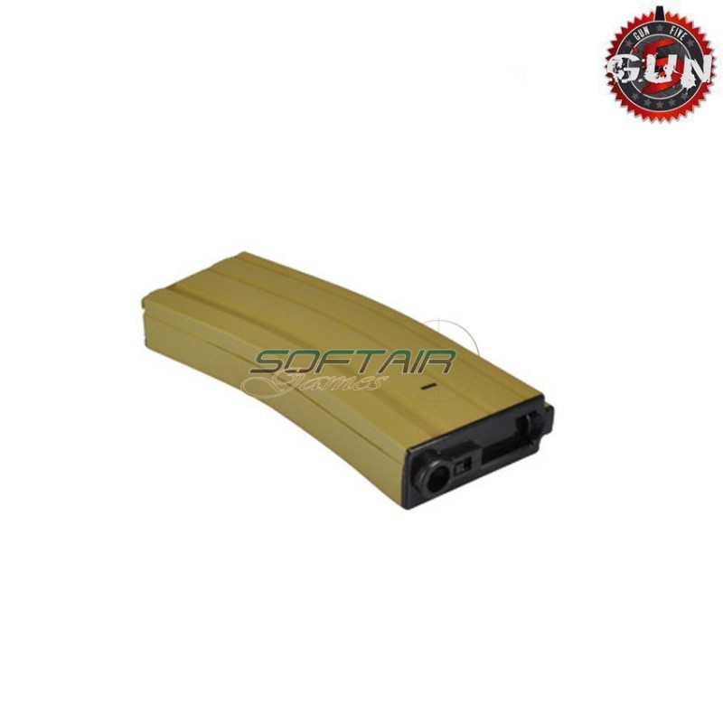 Hi-cap Magazine Tan For M4/16 300 Bb Gun Five (gf122at)