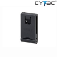 Attacco Black Cinturone A Sgancio Rapido Per Fondine Pistole Cytac (cy-bc3)