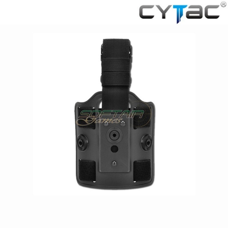 Black Rigid Leg Rig For Holsters And Accesories Cytac (cy-dlp)