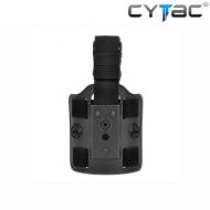 Sistema Cosciale Rigido Black Per Fondine Ed Accessori Cytac (cy-dlp)