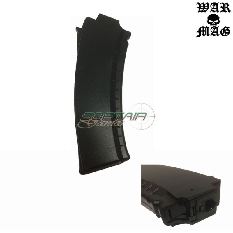 Hi-cap Black Magazine Sre Ak74 480bb Warmag (wm-38-bk)
