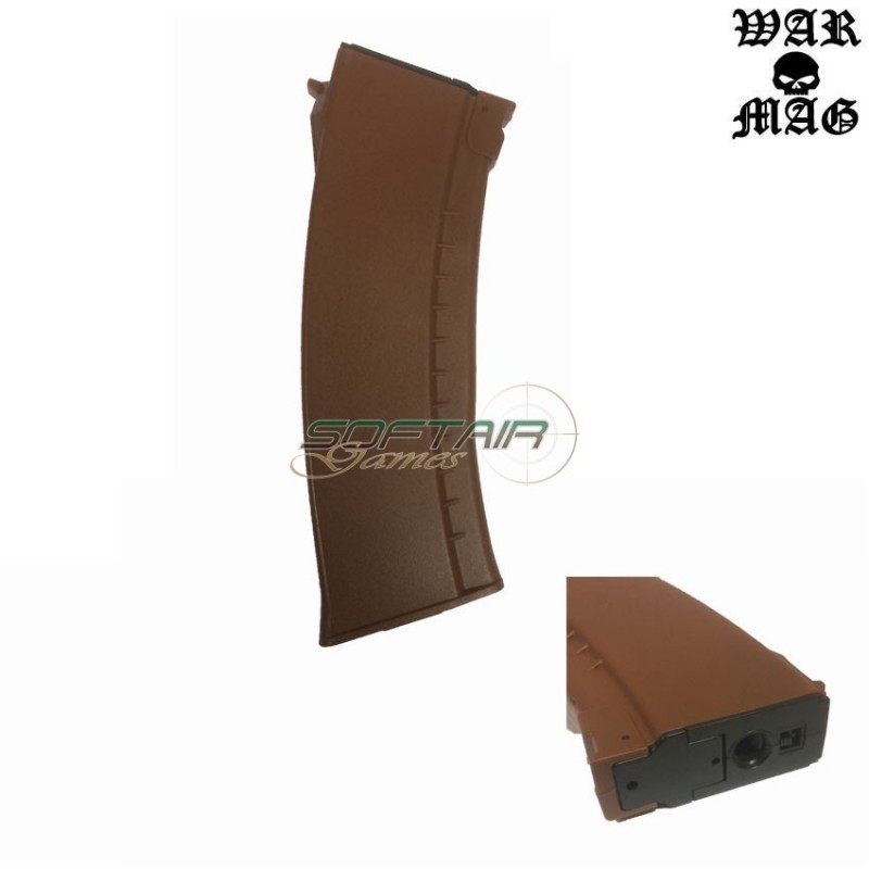 Caricatore Maggiorato Flash Pom Ak 600bb Orange Warmag (wm-41-or)