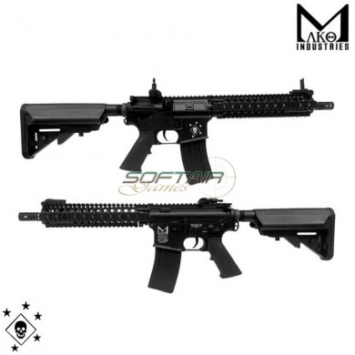 Electric Rifle Mk18 9'' Black Mako Industries (mo-cqbrmk18-603)